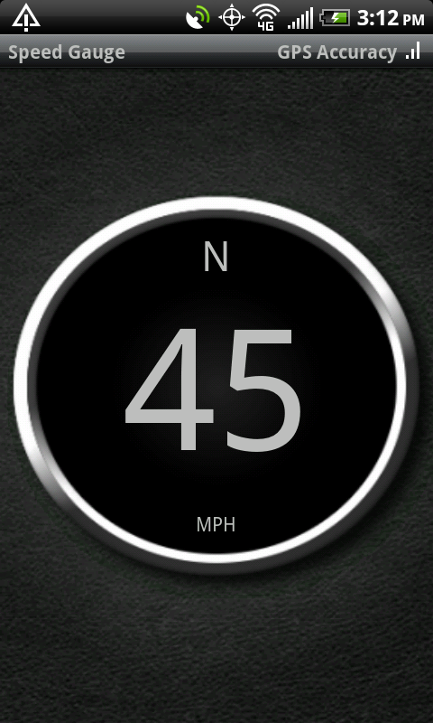 device speed gauge speed d 45